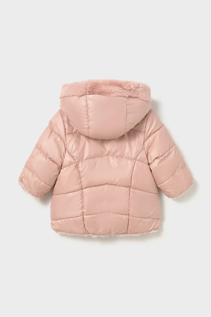Mayoral Oboustranná bunda dětská 2439.4H.Baby.9BY2 růžová AW26