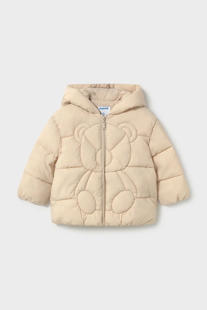 Mayoral стьобана куртка дитяча 2438.4G.Baby.9BY2 бежевий AW26
