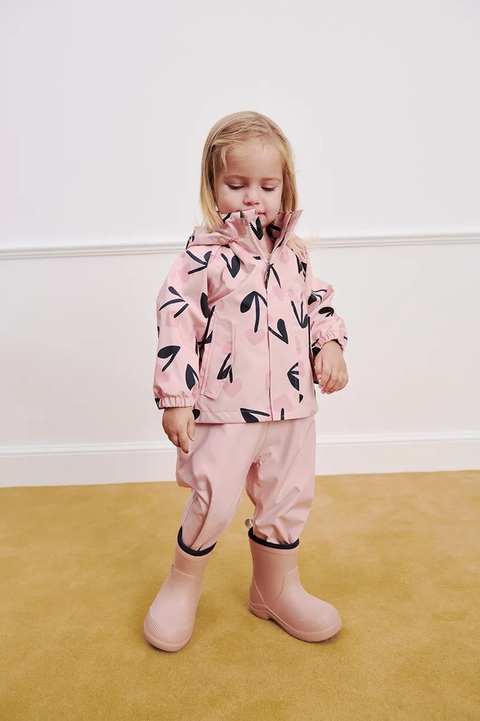 Liewood niemowlęce Manu Rainwear Set różowy LW19910.G.9BY2