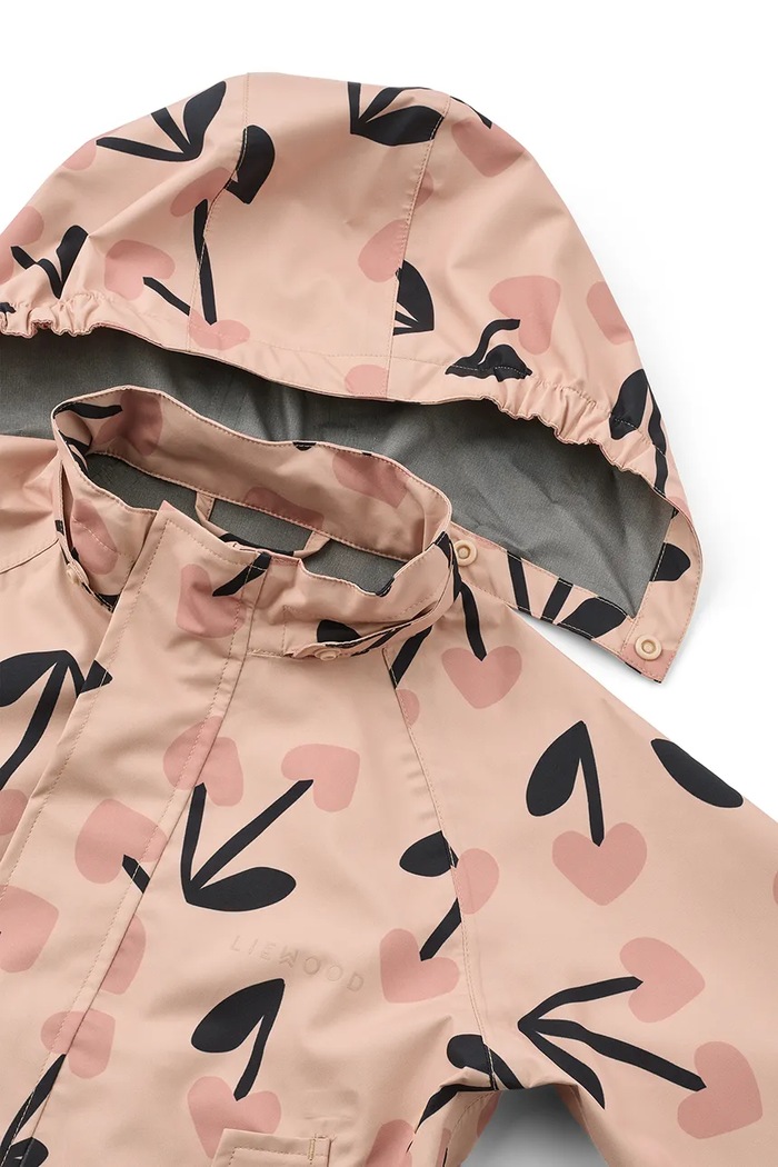 Liewood per neonati Pedia Rainwear Set rosa LW19909.G.9BY2