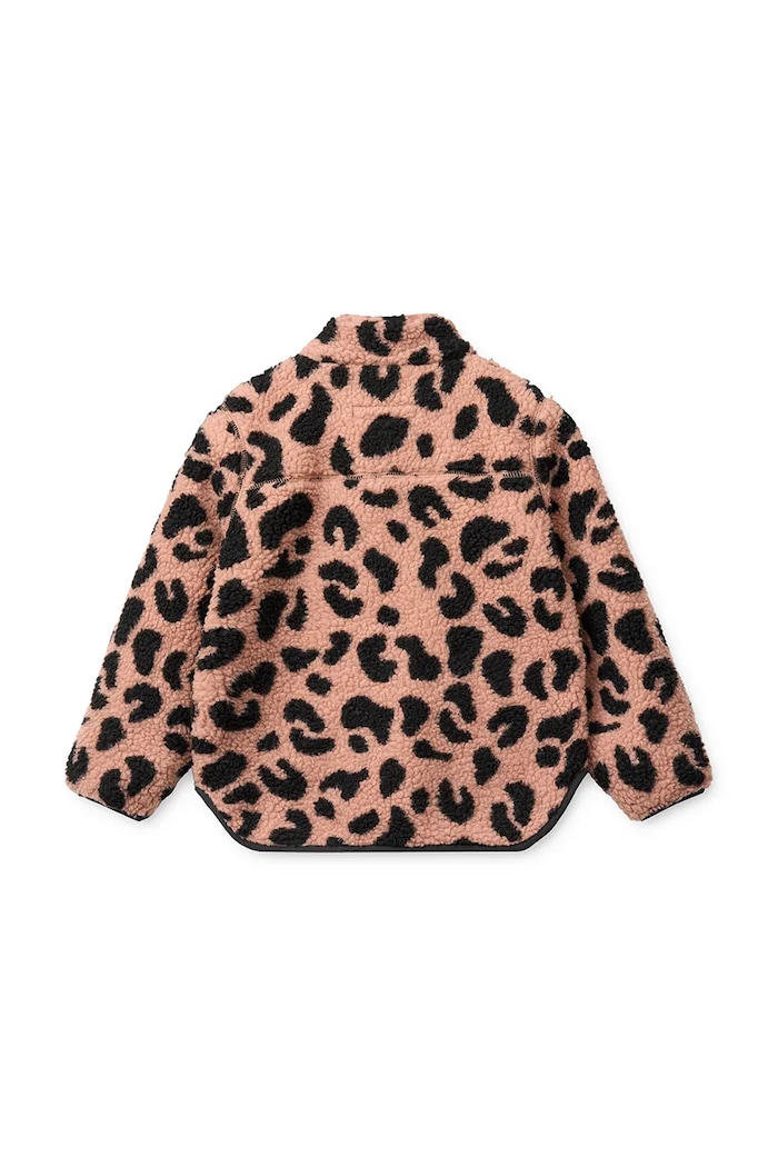 Dziewczynka Liewood krótka kurtka dziecięca Nolan Pile Jacket LW19877.G.9BY2 różowy