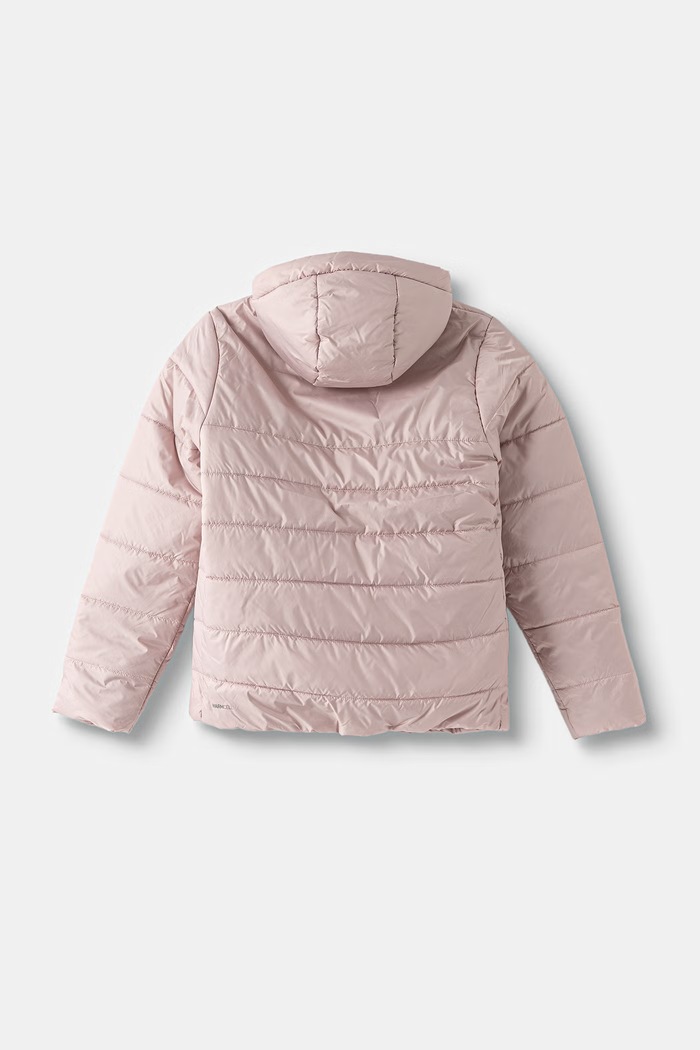 Puma kurtka pikowana dziecięca ESS Hooded Padded Jacket 685226.G różowy AW26