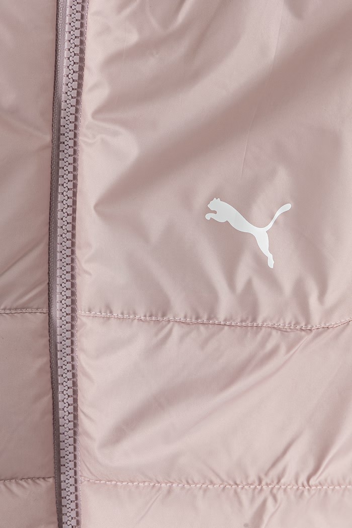 Dziewczynka Puma kurtka pikowana dziecięca ESS Hooded Padded Jacket 685226.G różowy