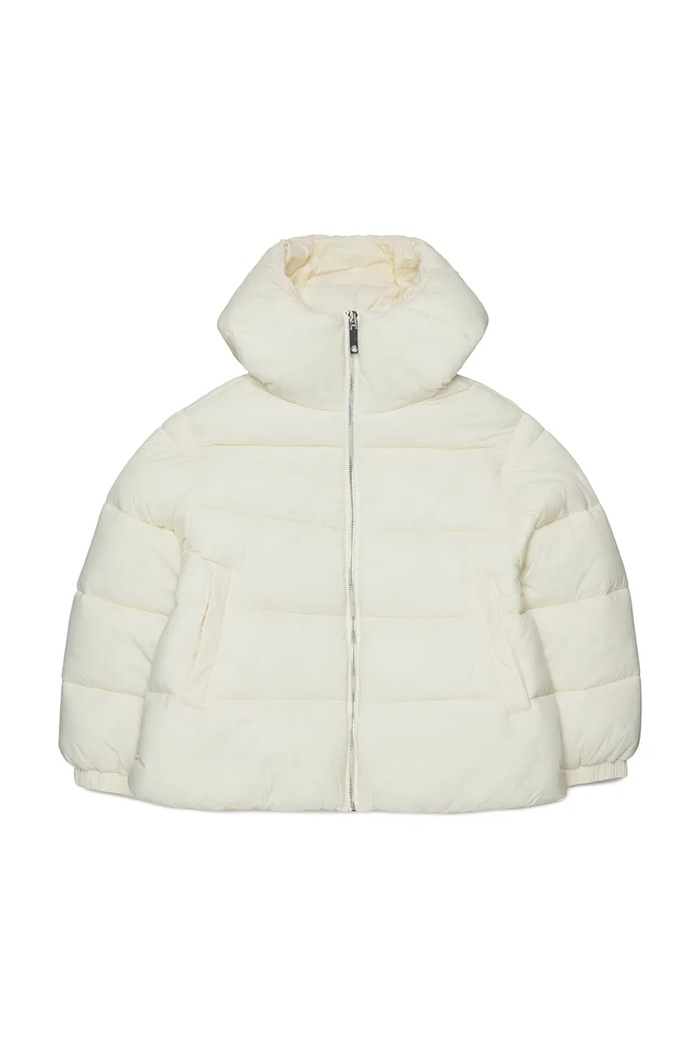 Max&Co. prošivena jakna za djecu MAXJ61F JACKET bijela MX0366.MX02A