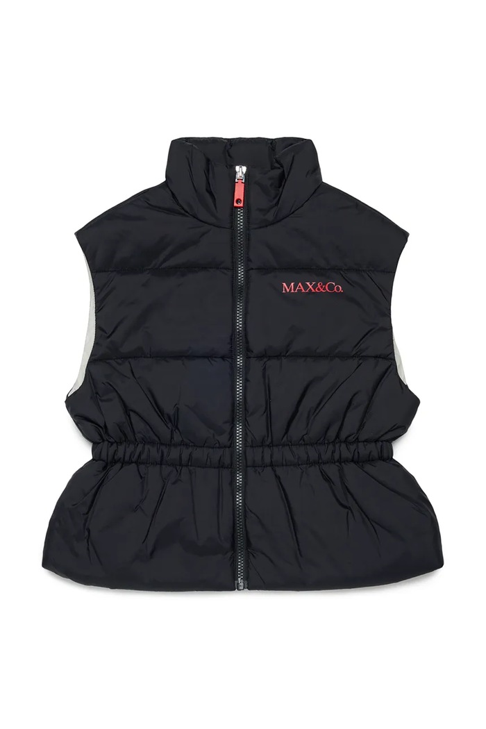 Max&Co. Prsluk za djecu MAXJ59F VESTS crna MX0364.MX02A