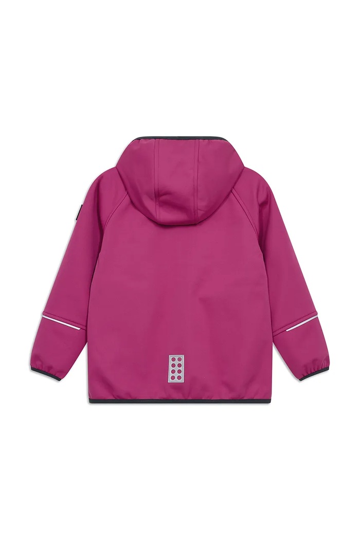 Lego kurtka softshell dziecięca LWSKY 764 60.1101.179 różowy AW26