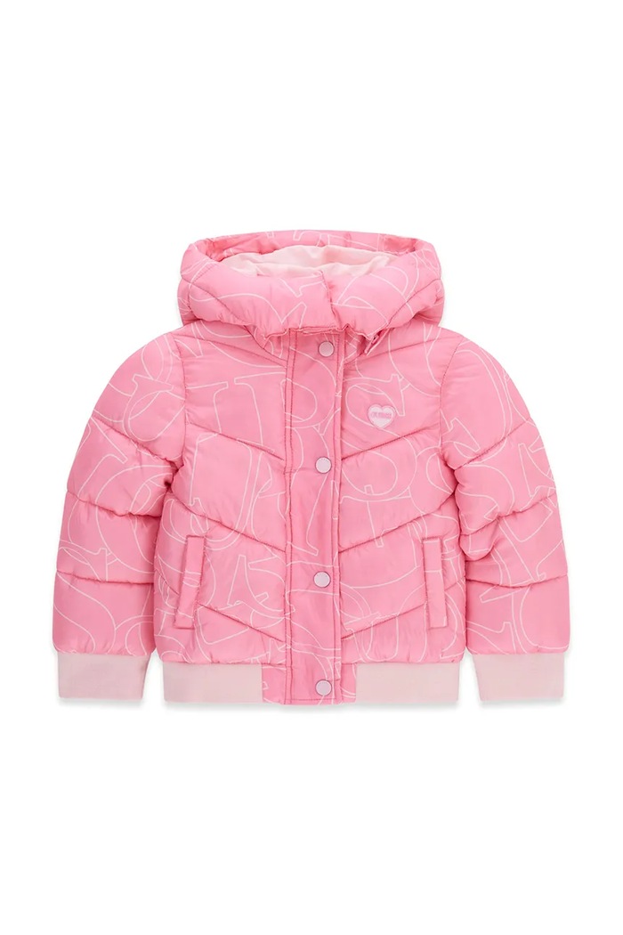 Guess kurtka pikowana dziecięca różowy K6YL04.W2597.9BY2