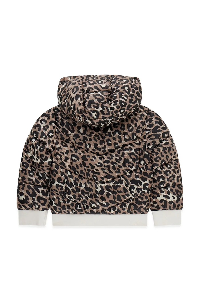 Guess kurtka pikowana dziecięca K6YL04.W2597.9BY2 brązowy AW26