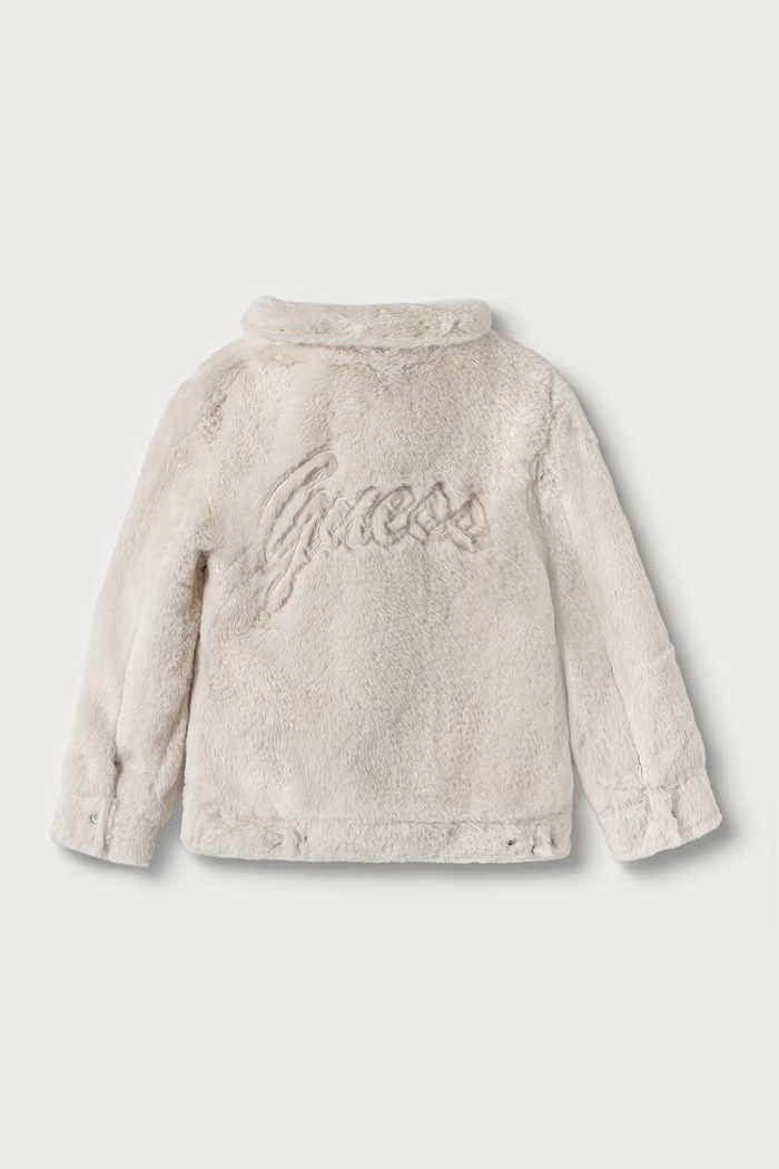 Guess přechodová bunda dětská J6YL13.K4223.9BY2 béžová AW26