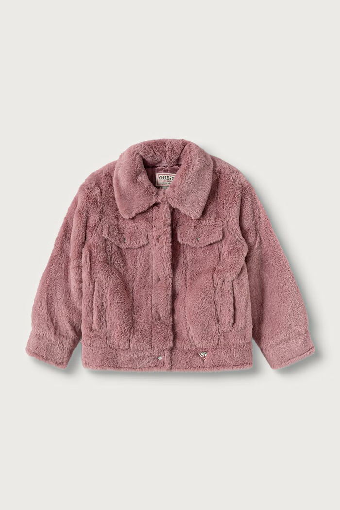 Guess преходно яке за деца розов J6YL13.K4223.9BY2