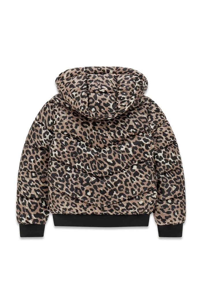 Guess kurtka pikowana dziecięca J6YL01.W2607.9BY2 brązowy AW26