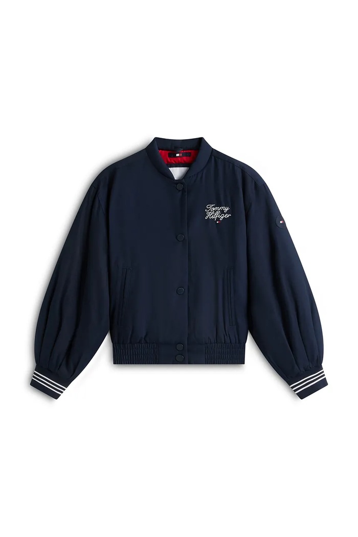 Tommy Hilfiger bomberka dziecięca KG0KG09410.9BY2 niebieski AW26