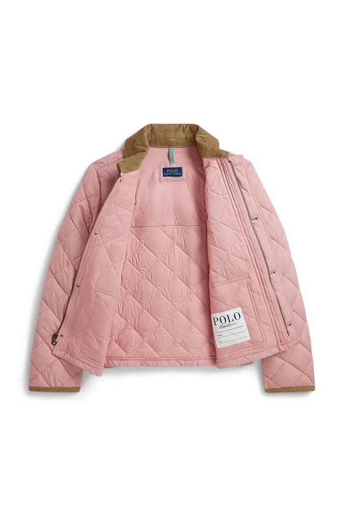 Dievča Polo Ralph Lauren krátka bunda detská 313B18915001 ružová