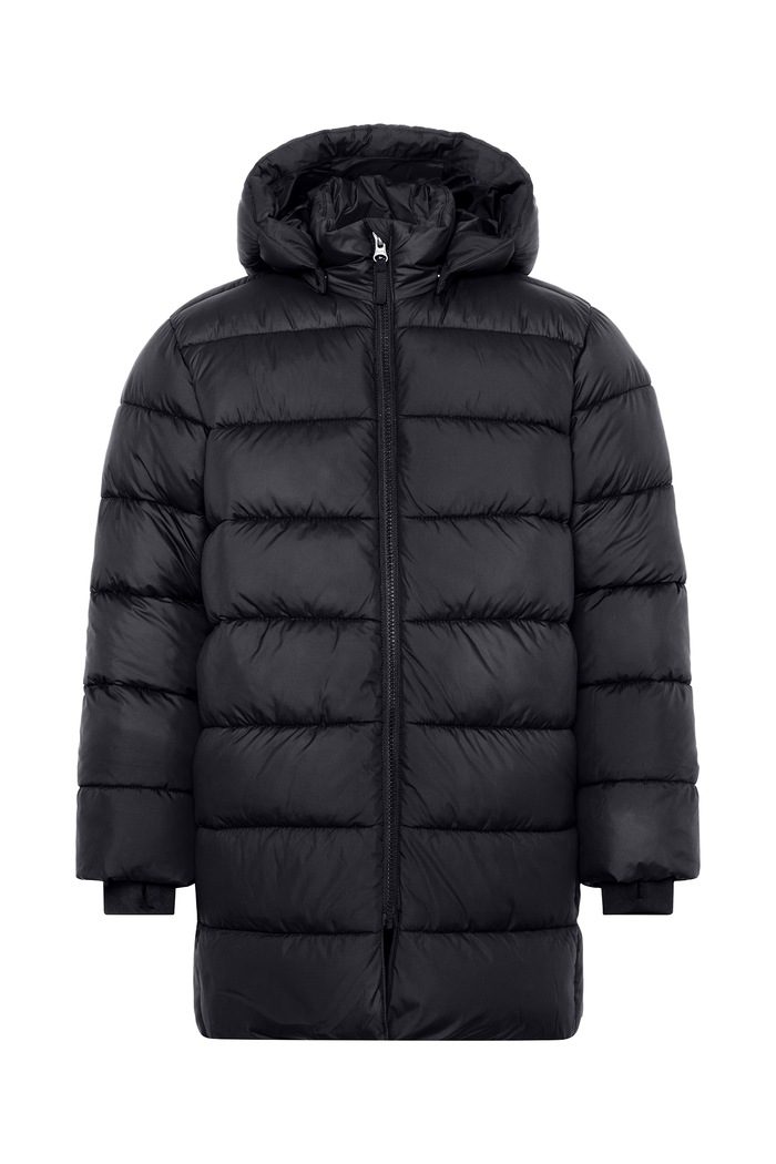 Didriksons Kurtka zimowa dziecięca SCORIA KIDS PARKA 2 506476 czarny AW26