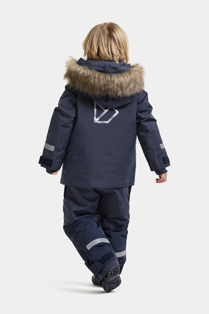 Kurtka zimowa dziecięca BJÄRVEN KIDS PARKA 5 Didriksons 506325 granatowy