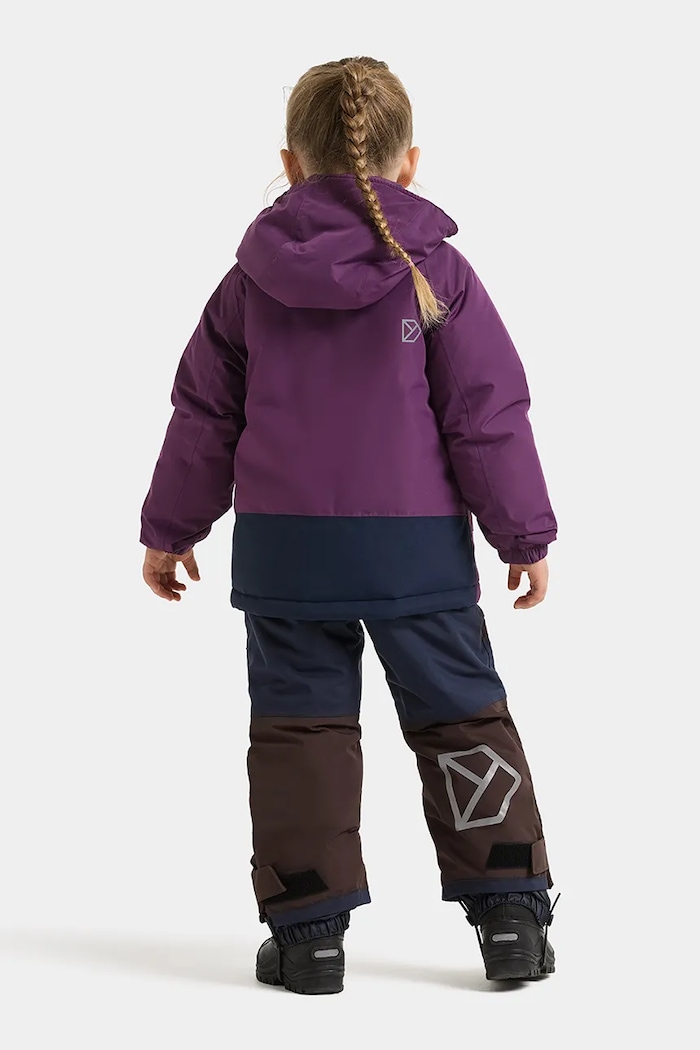 Kurtka przeciwdeszczowa dziecięca TALVI KIDS JKT 2 Didriksons fioletowy 506324