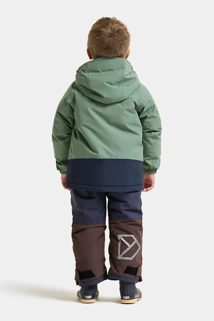 Kurtka przeciwdeszczowa dziecięca TALVI KIDS JKT 2 Didriksons zielony 506324