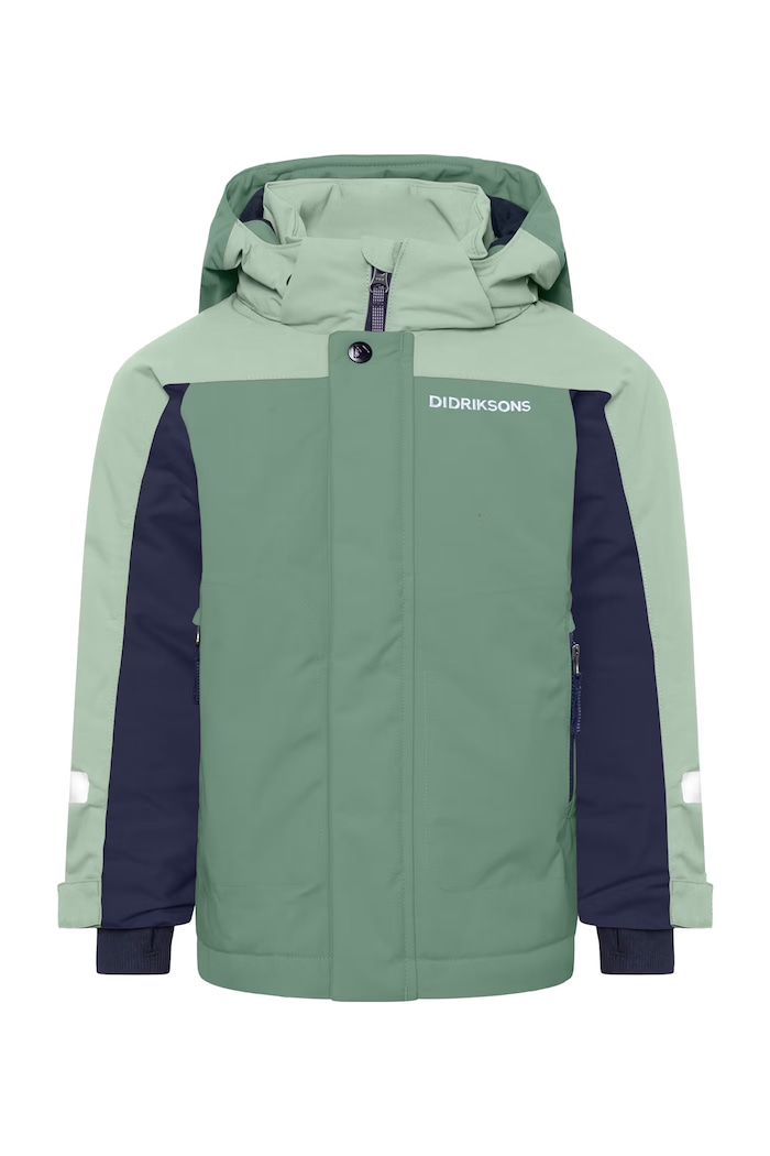 Didriksons Kurtka zimowa dziecięca NEPTUN KIDS JKT 5 506294 zielony AW26