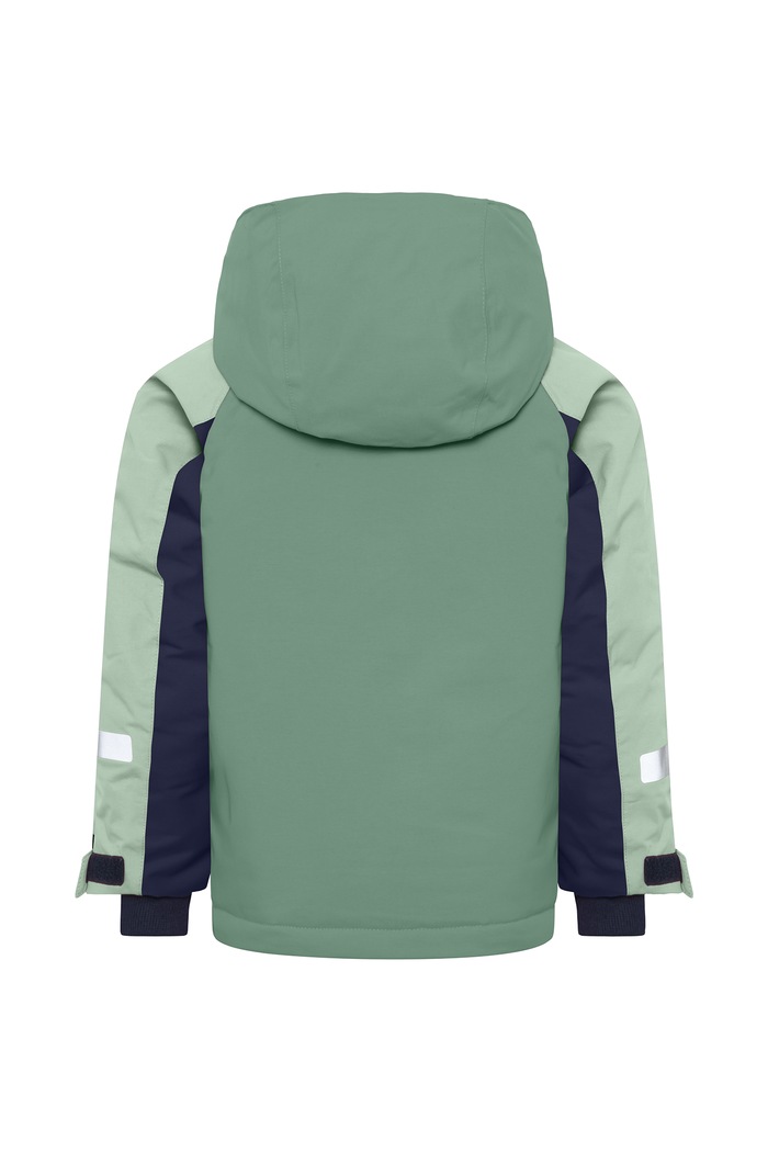 Chłopiec Didriksons Kurtka zimowa dziecięca NEPTUN KIDS JKT 5 506294 zielony
