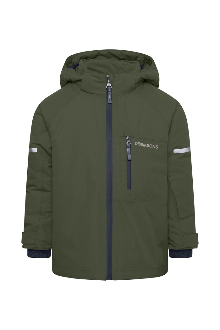 Didriksons Kurtka zimowa dziecięca FALKEN KIDS JKT 2 506307 zielony AW26