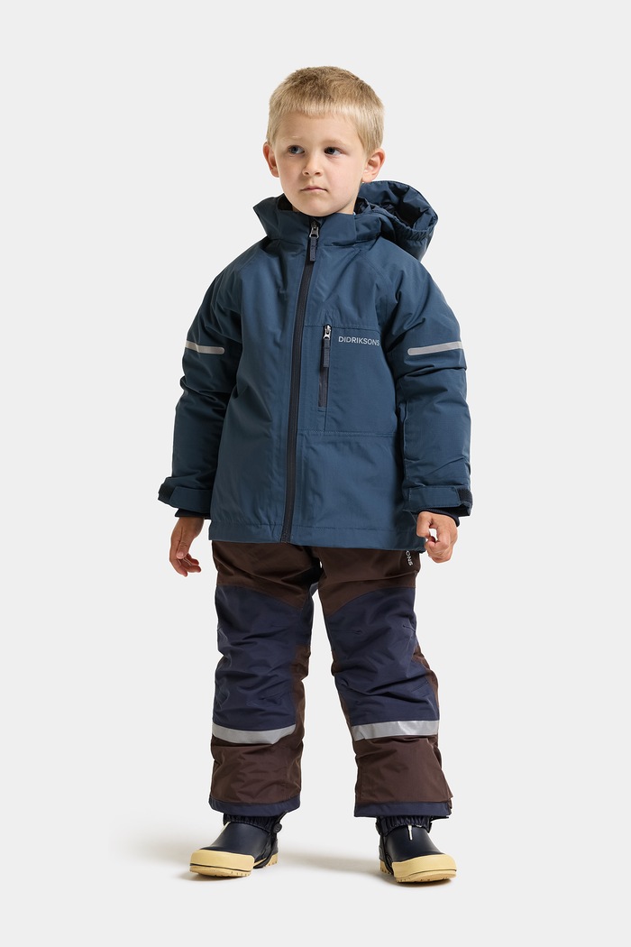 Kurtka zimowa dziecięca FALKEN KIDS JKT 2 Didriksons niebieski 506307