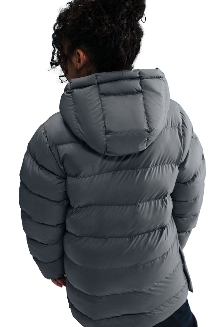 Kurtka pikowana dziecięca Nike Sportswear All Day Play Nike szary HJ2722