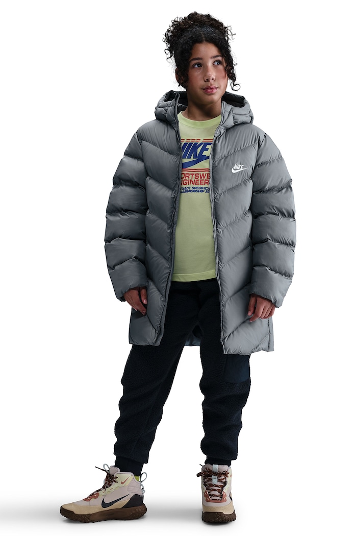 Nike Kurtka pikowana dziecięca Nike Sportswear All Day Play HJ2722