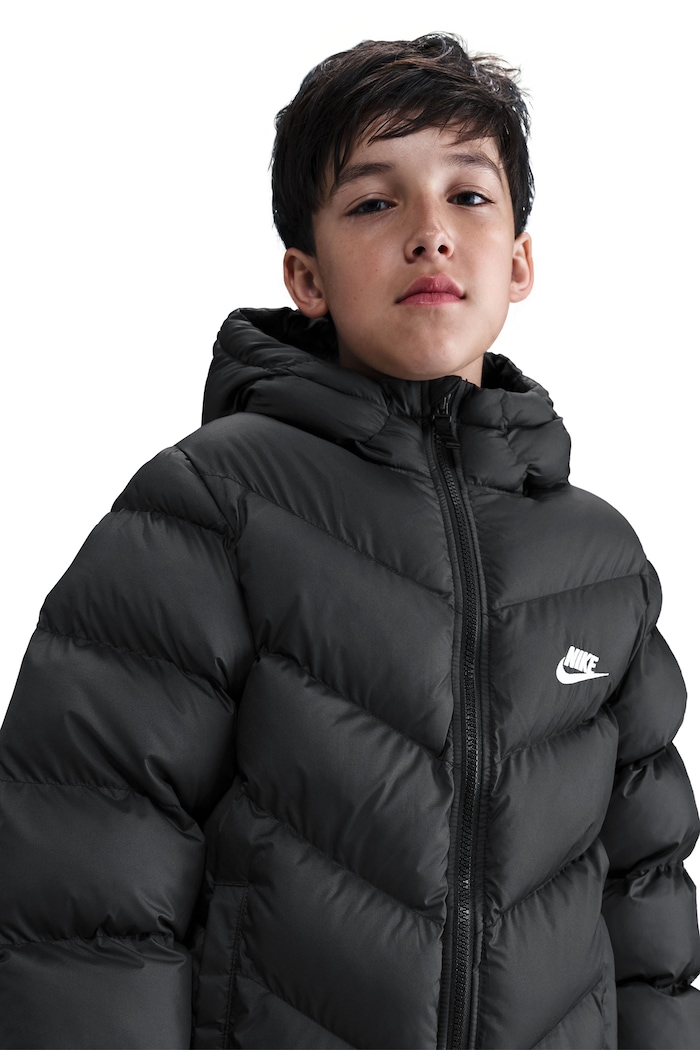 Nike Kurtka pikowana dziecięca Nike Sportswear All Day Play HJ2722