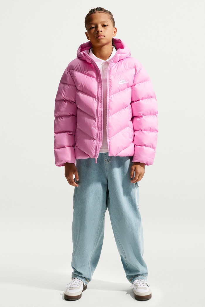 Nike Kurtka pikowana dziecięca Nike Sportswear All Day Play HQ4976