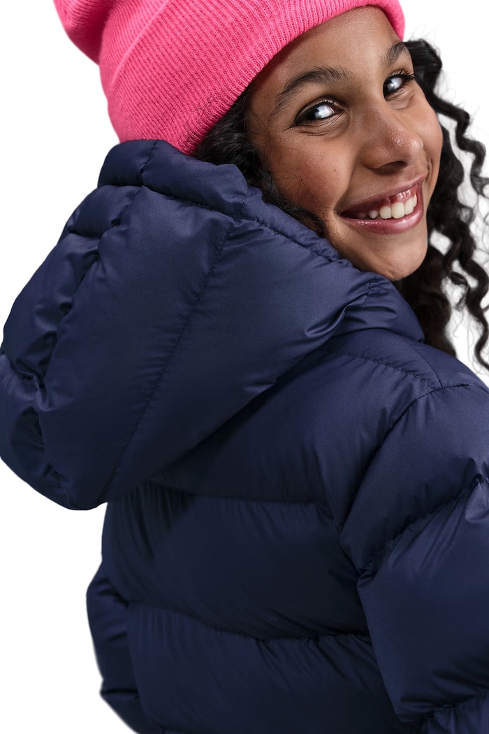 Kurtka pikowana dziecięca Nike Sportswear All Day Play Nike HQ4976 granatowy