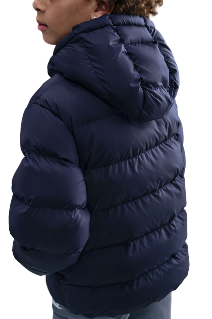 Kurtka pikowana dziecięca Nike Sportswear All Day Play Nike granatowy HQ4976