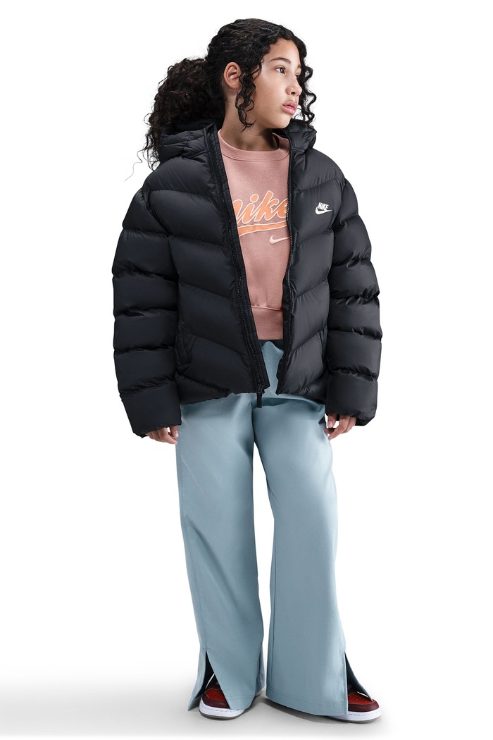 Nike Kurtka pikowana dziecięca Nike Sportswear All Day Play HQ4976 czarny AW26