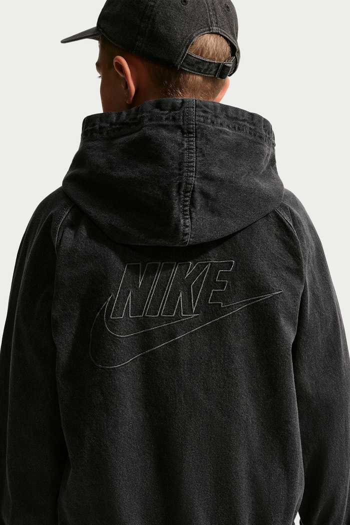 Kurtka dziecięca bawełniana Nike Sportswear Collection Nike czarny IF2306
