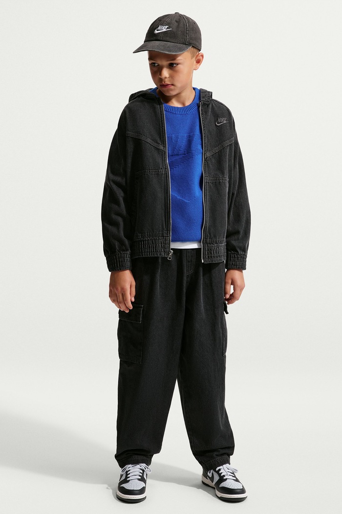 Nike Kurtka dziecięca bawełniana Nike Sportswear Collection IF2306