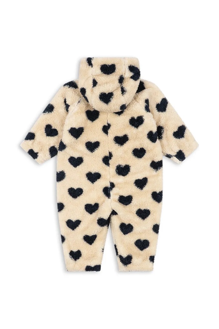 Konges Sløjd Kombinezon niemowlęcy COZY ONESIE GRS KS106431.9BY2 beżowy AW26