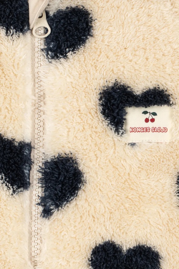 Chłopiec Konges Sløjd Kombinezon niemowlęcy COZY ONESIE GRS KS106431.9BY2 beżowy