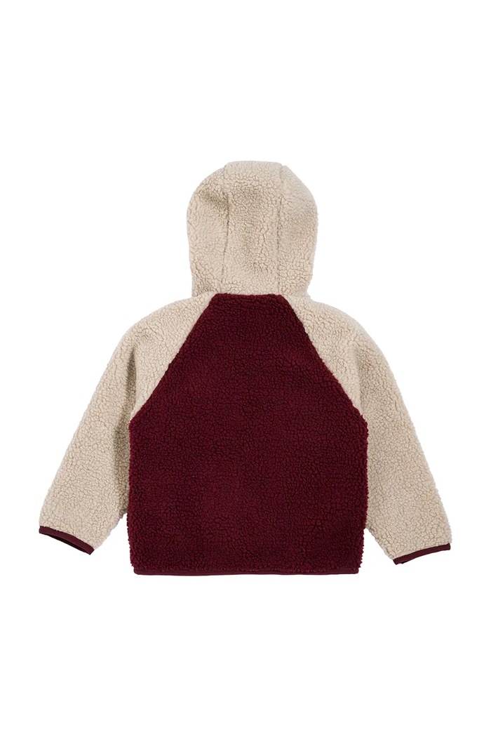 Chłopiec Viking Kids Kurtka dwustronna dziecięca Play Reversible Pile Jacket 50.25035 fioletowy
