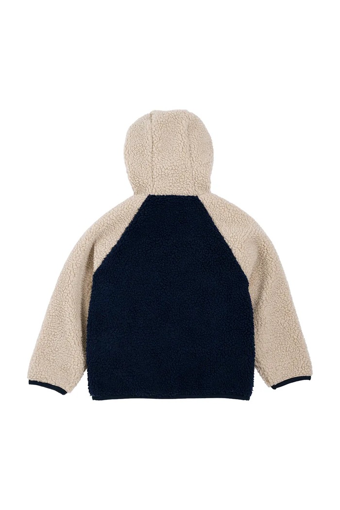Chłopiec Viking Kids Kurtka dwustronna dziecięca Play Reversible Pile Jacket 50.25035 granatowy