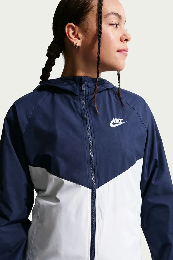 Nike Kurtka sportowa dziecięca Nike Sportswear Windrunner IF2821 granatowy AW26