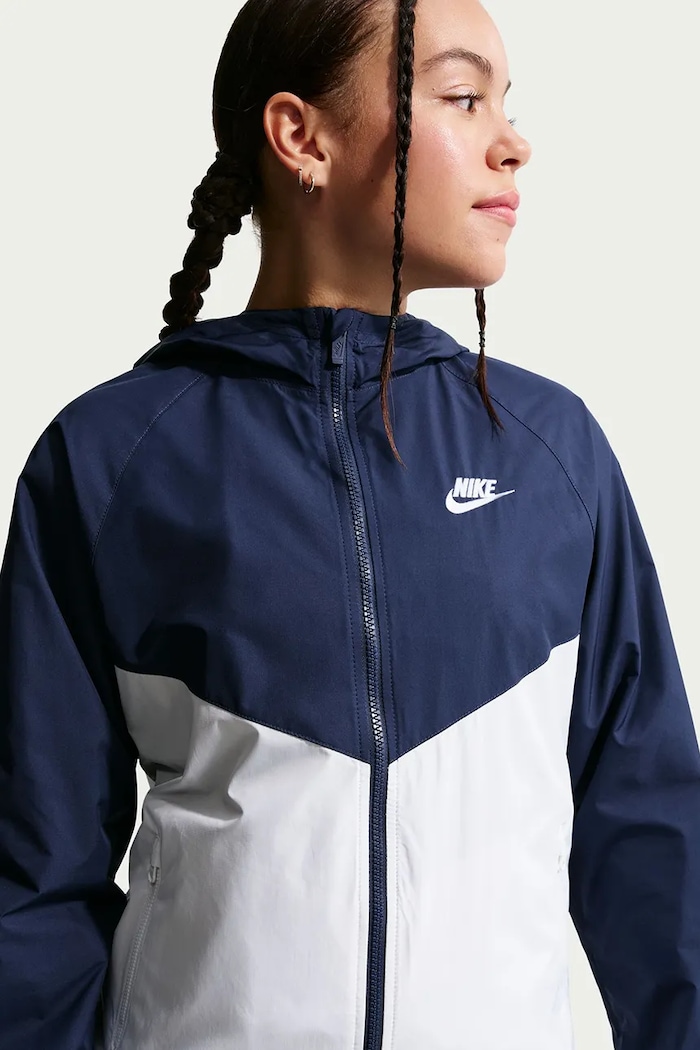 Nike Kurtka sportowa dziecięca Nike Sportswear Windrunner IF2821 granatowy AW26