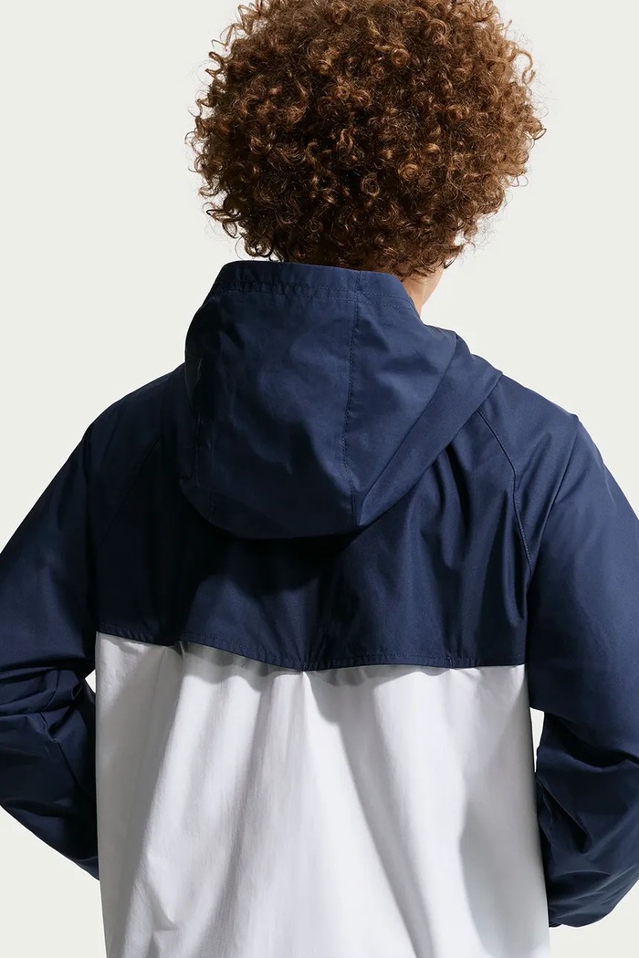 Kurtka sportowa dziecięca Nike Sportswear Windrunner Nike IF2821 granatowy
