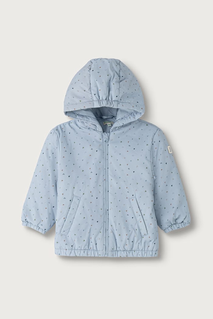 United Colors of Benetton Kurtka niemowlęca niebieski 2Q58AN019.W.Seasonal