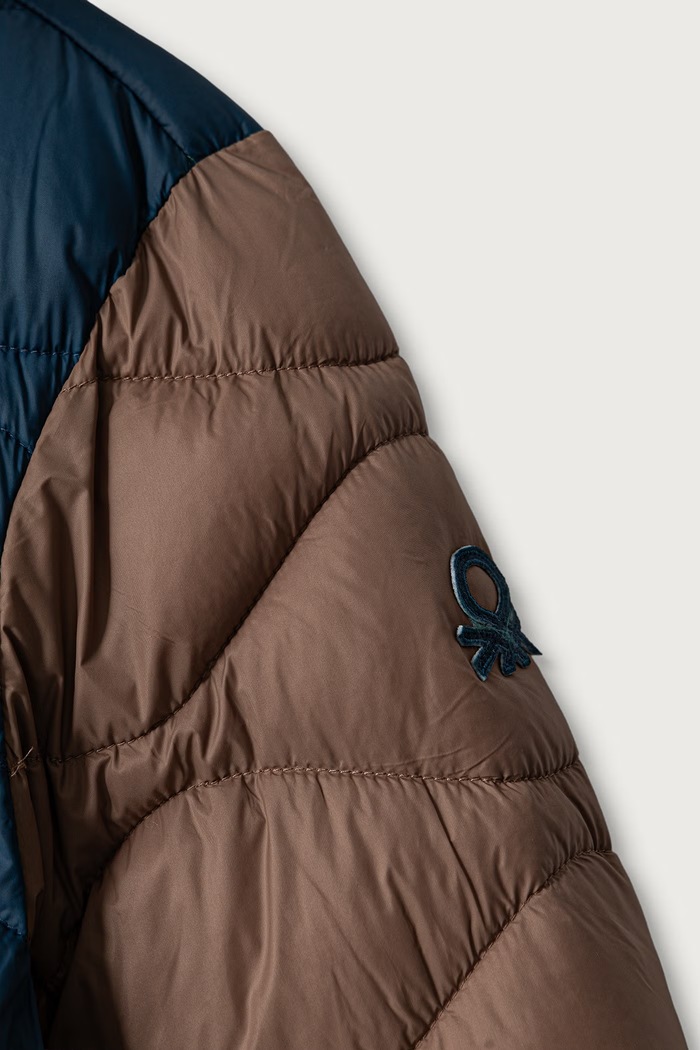 CHLAPEC United Colors of Benetton Krátká bunda dětská 2TWDCN07G.G.Seasonal vícebarevná