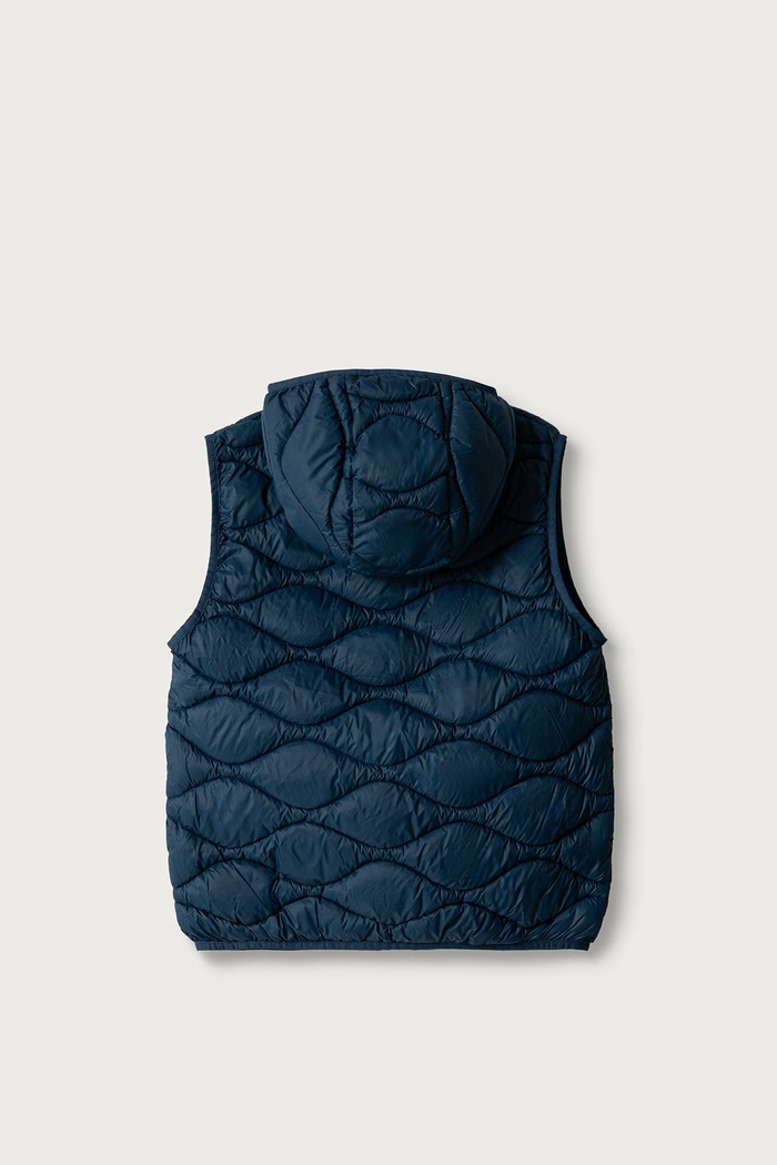 United Colors of Benetton Bezrękawnik dziecięcy 2TWDCJ01B.G.Seasonal granatowy AW26