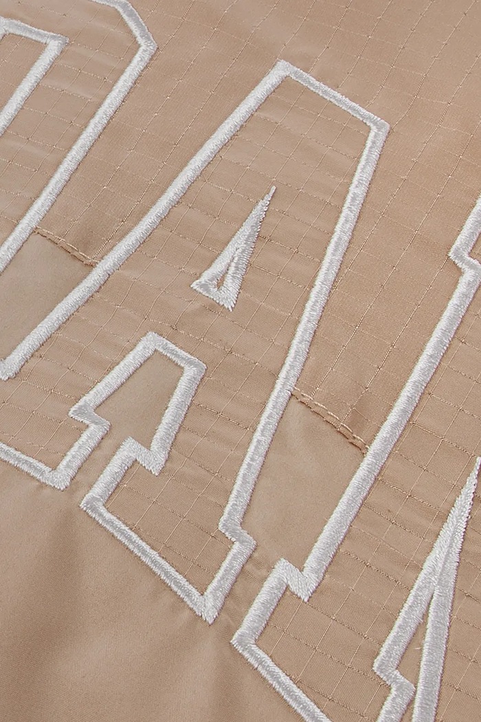 Chłopiec Jordan Kurtka pikowana dziecięca 95F927 beżowy