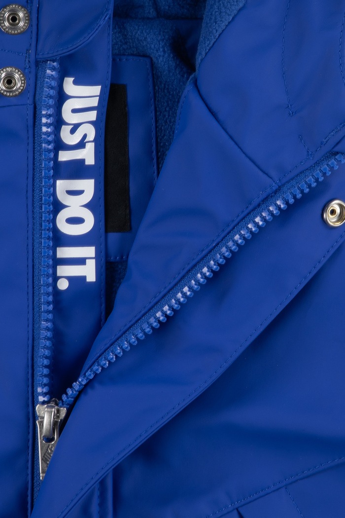Kurtka przeciwdeszczowa dziecięca Nike niebieski 86M108