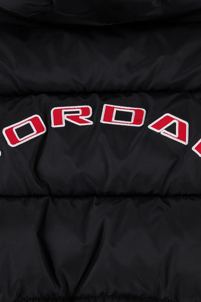 Chłopiec Jordan Kurtka pikowana dziecięca 85G036 czarny