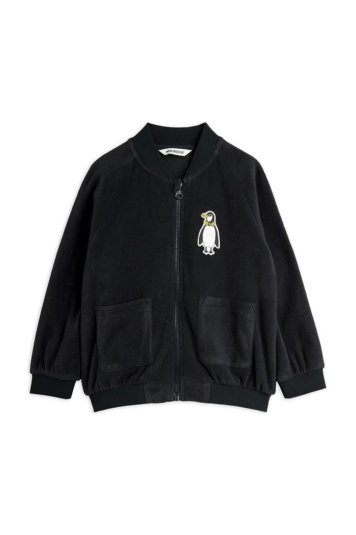 Mini Rodini Kurtka dziecięca Penguin czarny 11000383