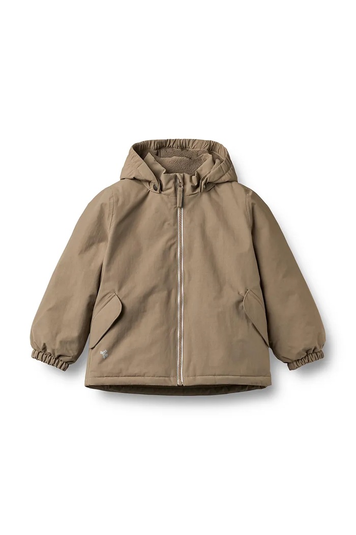 Wheat Ocieplana parka dziecięca brązowy 7262.996R.GRS