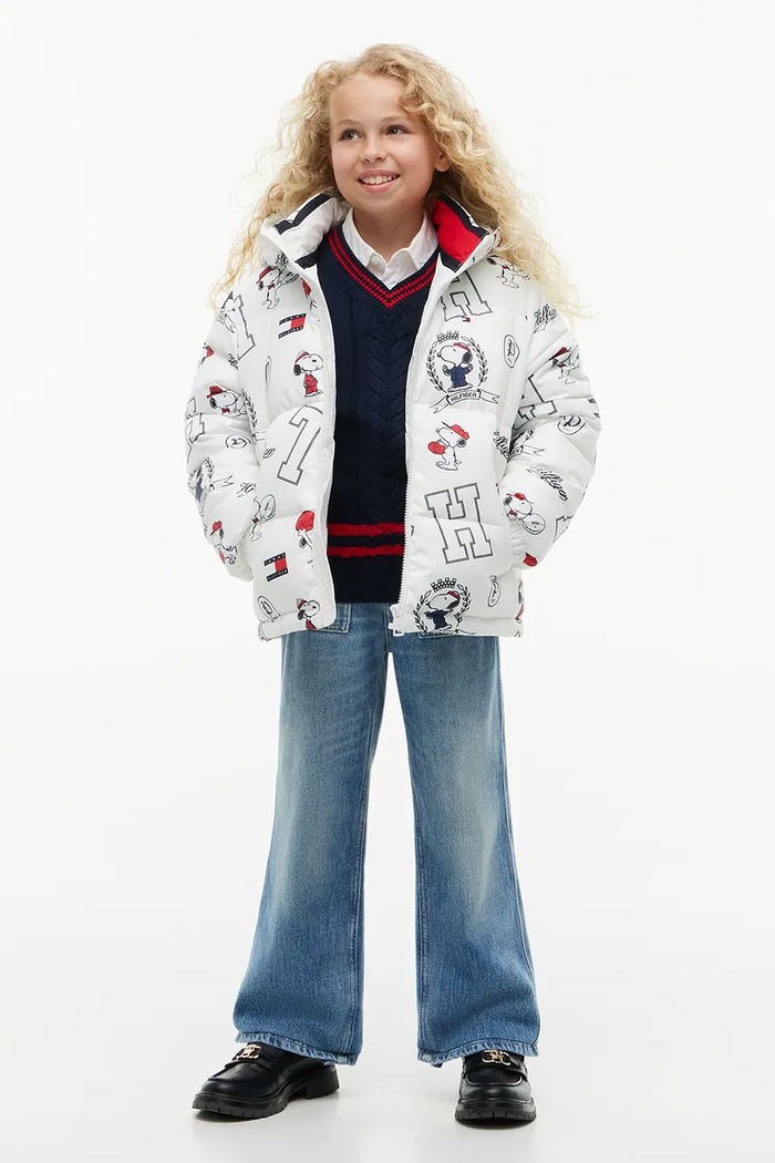 Tommy Hilfiger kurtka pikowana dziecięca KS0KS00762.74.122.9BY2 biały AW26
